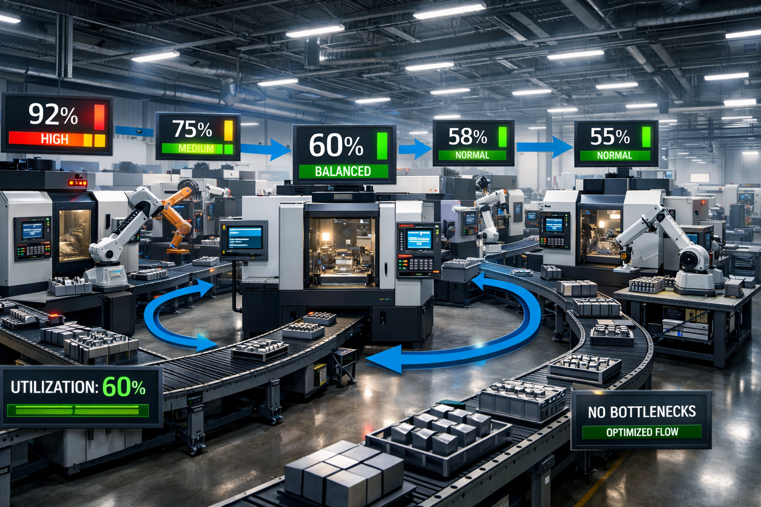 Machine Capacity Leveling